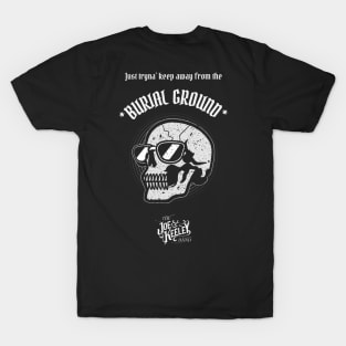 The Joe Keeley Band - Burial Ground Skull Design T-Shirt